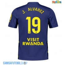 Camisa de time de futebol Atletico Madrid Julian Alvarez #19 Replicas 2º Equipamento 2025-26 Manga Curta